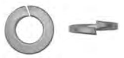 #8 (5/32") Split Lock Washers